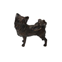 A limited edition Richard Cooper & Company bronze sculpture, modelled as a Chihuahua, by artist Michael Simpson, no 20/150, with certificate and original box. 
