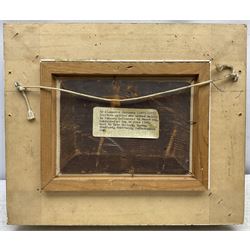 Alexander Jamieson (Scottish 1873-1937): A French Quayside, oil on panel unsigned 12cm x 18cm