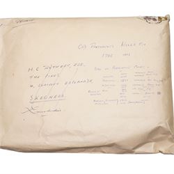 The Mather Family Archive - An extensive collection dating from 1690 to the 19th century of family indentures including Wills, Leases, Conveyances, Abstracts of Title etc .together with two 19th century photograph albums, ambrotypes, autograph and scrap books, ledgers etc and wall shields with the Mather crest, family tree etc.
The Mather family of Lancashire has a lineage of considerable historic interest on both sides of the Atlantic.  The family trace back to Richard Mather (1596-1669) a prominent Puritan minister who emigrated to New England in 1635. His descendants in America include his son, Increase Mather (1639-1732), president of Harvard College and his grandson Cotton Mather (1663-1728) who was an influential theologian and writer of early American history