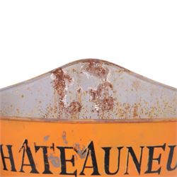 Grape hopper with leather straps, with 