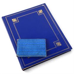 1980s boxing autograph book and photograph album, the album containing a collection of black and white photographs, mostly of British lightweight champion George Feeney, the photograph album with thirty-two signatures including Ray 