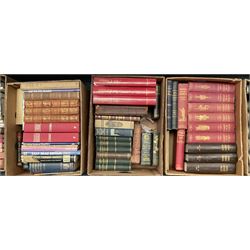 Twelve boxes of miscellaneous books