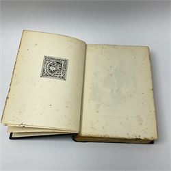 Emma by Jane Austen, book printed by Ballantyne, Hanson & Co, with an introduction by Joseph Jacobs and illustrations by Chris Hammond, dated '1898'