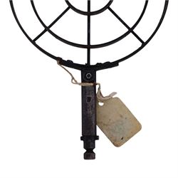 WWII German MG42 anti-aircraft spider sight, with WaA inspection mark, H17cm