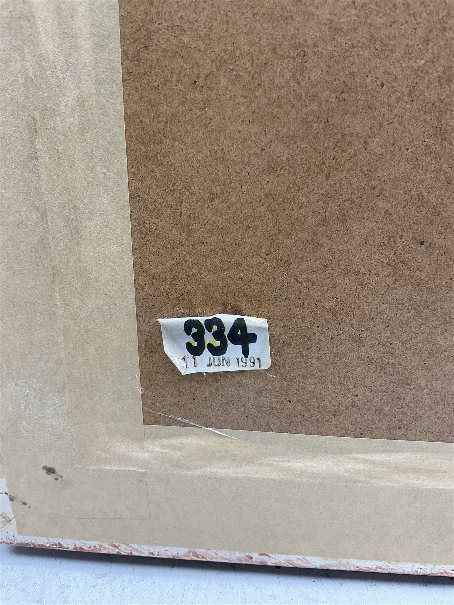 Frederick William Booty (British 1840-1924): Stonegate looking towards York Minster, watercolour signed and dated 1919, 60cm x 44cm 
Provenance: private collection, purchased H C Chapman & Son Scarborough 11th June 1991 Lot 334