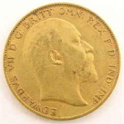  King Edward VII 1903 gold half sovereign  