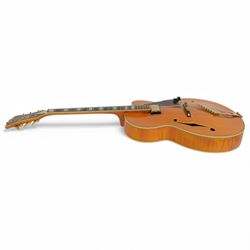 D'Angelico Excel EX1-1S11 hollow body electric guitar, serial no. KS051060055, contained within hard carry case, guitar length 112cm