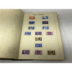 Great British and World stamps, including Queen Victoria and later, Lundy, Iran, Poland, Spain, USA etc, housed in albums and loose, in one box