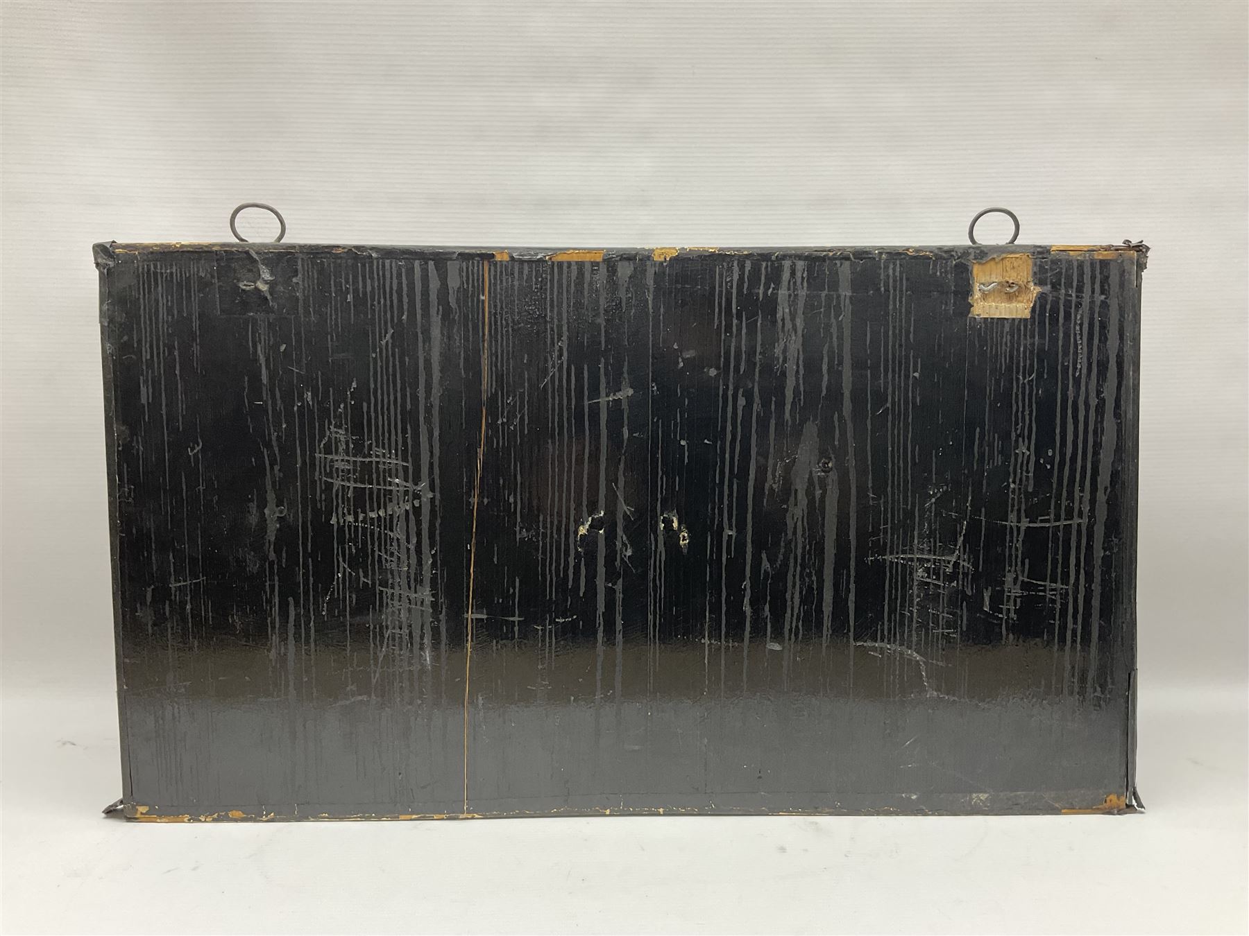 Taxidermy: Brown trout (Salmo trutta), skin mount set above a pebbled river bed with reeds and ferns, against blue painted back drop, enclosed within an ebonised bow-front display case, with 'Costa Beck May 27th 1911, Weight 2 1/2lbs', inscribed to the glass, H34cm, L58cm 