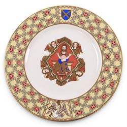 Collectors plates, including Royal Copenhagen plates, Mulberry Hall, Minton etc