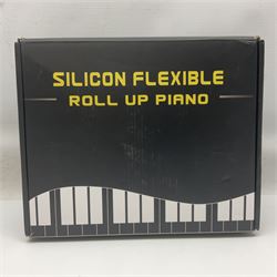 Love Music silicon flexible roll-up piano; boxed with user manual