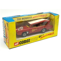 Corgi - Monkeemobile No.277, boxed with all four figures and inner display stand