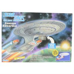 Three Bandai Playmates Star Trek playsets, comprising Transporter collector's edition no. 152714, Starship Enterprise collector's edition no. and Shuttlecraft Goddard collector's edition no. 256772, both boxed