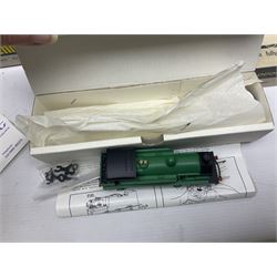 Wrenn '00' gauge - five Class R1 0-6-0 tank locomotives - No.7420 in LMS Red; No.31337 in BR Black; No.31340 in BR Malachite Green; No.1127 in Southern Green; all in boxes with instructions; and No.1127 in Southern Green; in associated Wrenn box (5)