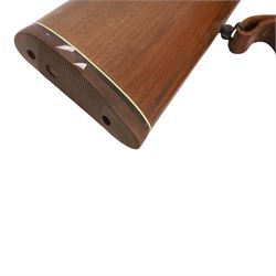 Weihrauch HW35 Export .22 air rifle, serial number 668937, with Hunter 6x40 scope attached 