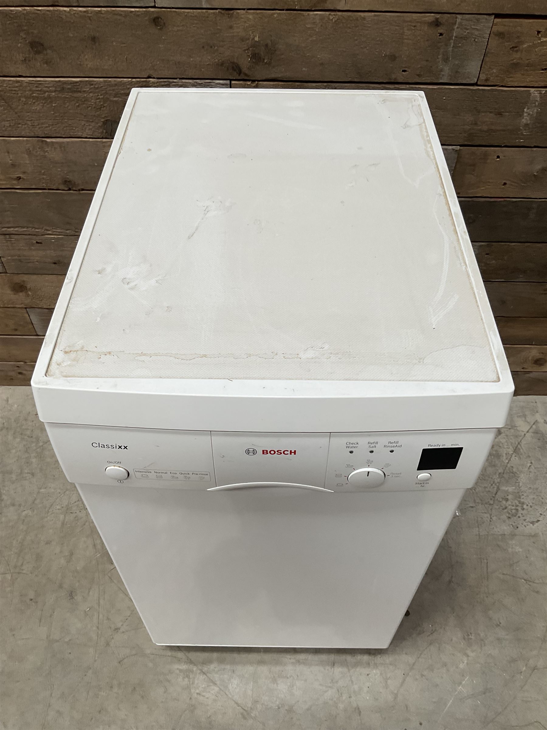 Bosch ClassiXX slimline dishwasher