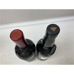 Dow's Trademark Finest Reserve Port, 75cl 20% vol, mixed red wines, two bottles Cuvee Du Vatican Cotes-du-Rhone Reserve de l'abbe 2016, 750ml 14%, Corsiero Nero Nero di Troia 750ml 13% vol and six others of various contents and proofs (9)