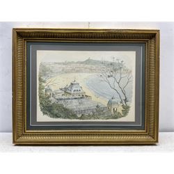 Sam Burden (British 1932/38-): Scarborough Spa, watercolour signed 35cm x 49cm