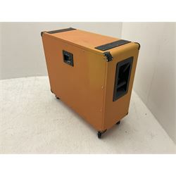 Marshall JCM 2000 dual super lead guitar amplifier head and a Marshall 1936 lead 2x12 speaker cabinet (2)