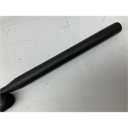 Stoegar .177 air rifle with break barrel action, 3 x 9 telescopic sight and fully integrated sound moderated barrel, no visible serial number, L109cm; in Stoeger lined gun sling