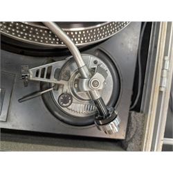Electrovision mixer and a Pro 150 turntable, in large hardcase