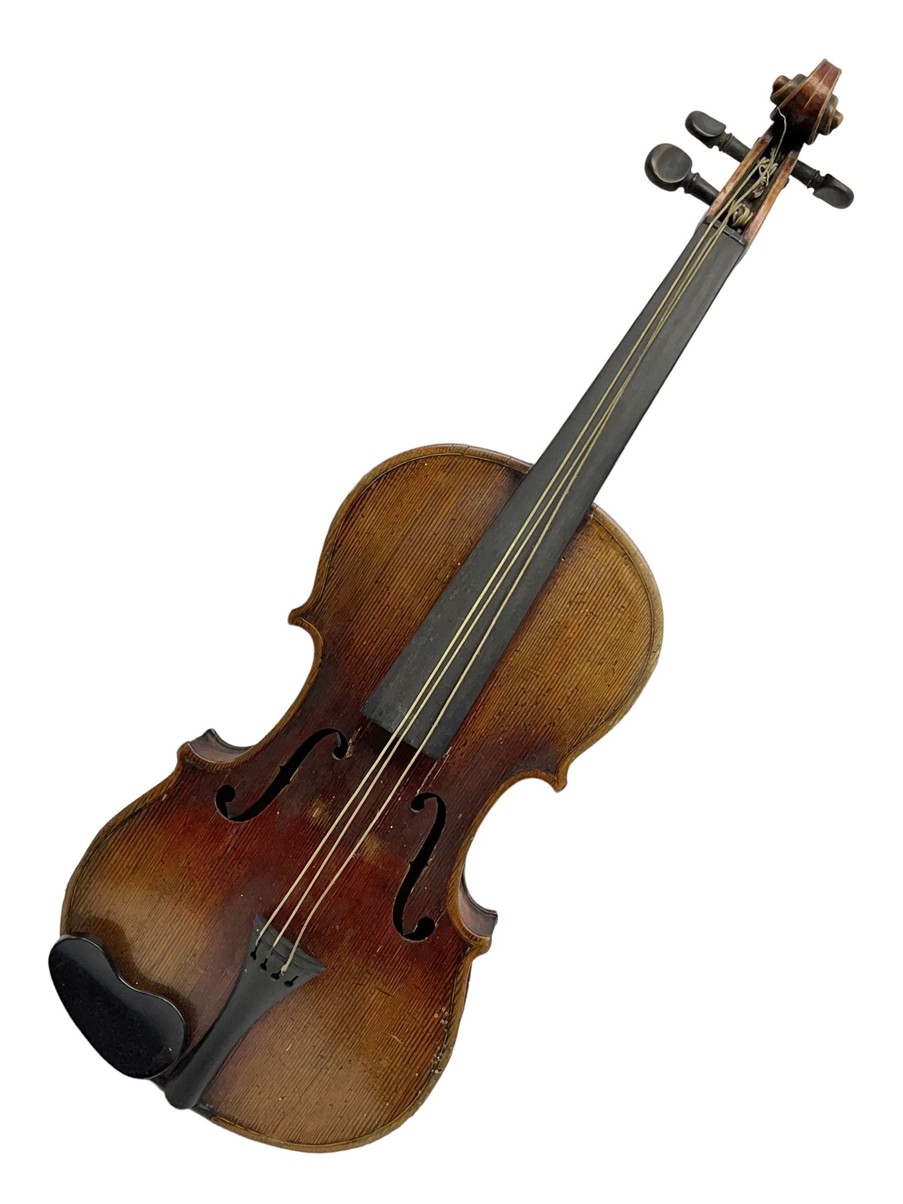 Late 19th century French three-quarter size 'Conservato - 09/06/2023