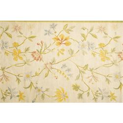Two tapestries (Green 155cm, 91cm, 180cm, 125cm)