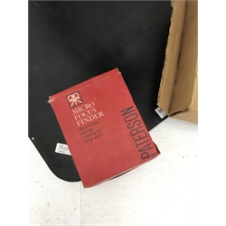 The Gamer enlarger, auto print washer, Paterson microfocus finder and Paterson contact proof printer 35mm