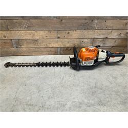 Stihl HS 81R petrol hedge trimmer, 30'' double sided