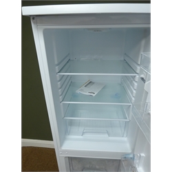  Bush M50152FFW fridge freezer, W50cm, H153cm, D56cm (This item is PAT tested - 5 day warranty from date of sale)  