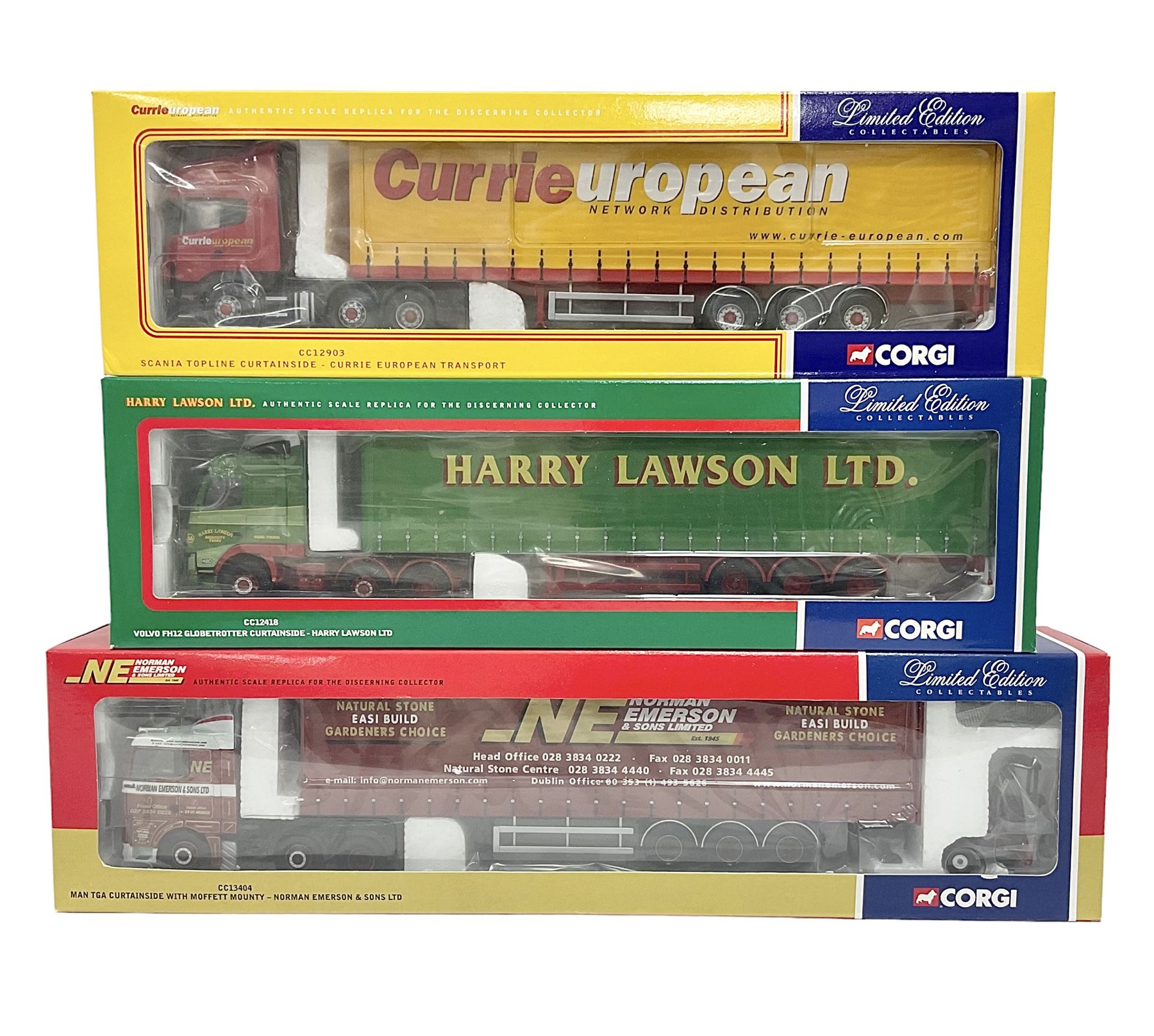 Corgi - three limited edition 1:50 scale heavy haulage | Toys