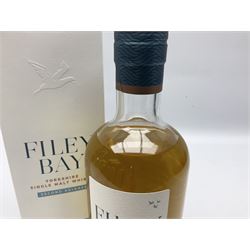 Spirit of Yorkshire Distillery, Filey Bay Yorkshire single malt whisky second release, 70cl, 46% vol, boxed 
