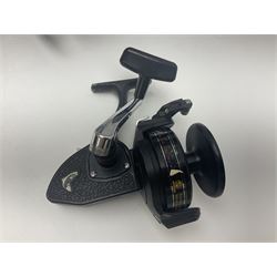 Four fixed spool reels, all in original boxes, comprising Shimano Ultegra 5500 XSD, with spare spool, Mitchell Autosurf 700, with spare spool, Shimano Sedona 600 FB with spare spool and D.A.M Quick 5001
