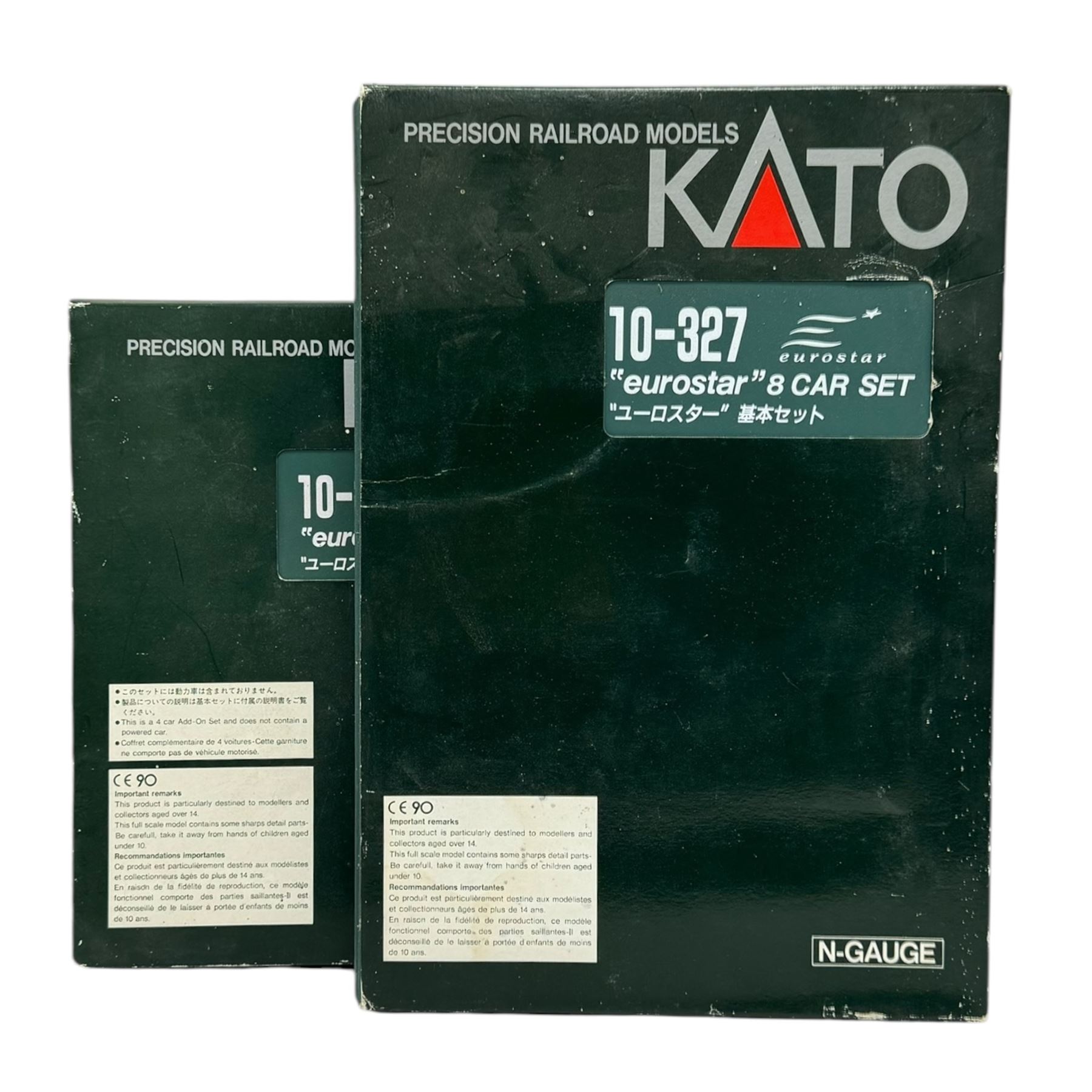 Two Kato 'N' gauge Eurostar Car Sets | Model Railway | 122286