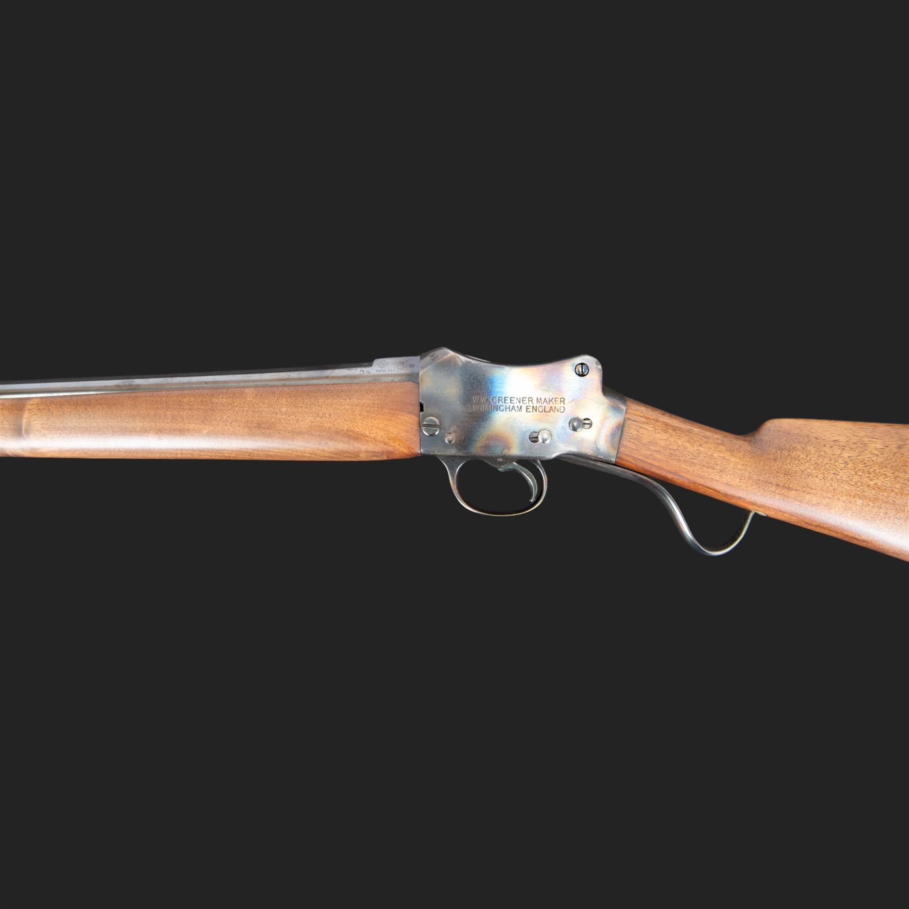 W W Greener Greener's GP Gun Martini underlever action 12 bore single barrelled shotgun, 81.5cm (32