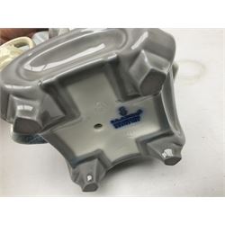 Two Lladro Japanese Ladies figures, comprising Kiyoko no 1450 and Yuki no 1448, both issued 1983, retired 1998, largest example H20cm