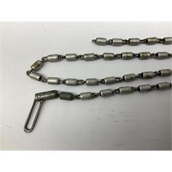 WW2 German - Lufft made compass marked ' Original Bezard ' with heliograph signalling mirror to interior; and a K98 rifle cleaning kit in original tin (2)