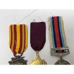 Twelve copy medals including for Operational Service, Gulf Medal, South Atlantic Medal, Iraq Medal, General Service Medal, Air Crew Europe Star, RMS Carpathia etc; all with ribbons (12)