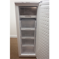  Beko TZDA523W freezer, W55cm, H147cm, D58cm (This item is PAT tested - 5 day warranty from date of sale)  