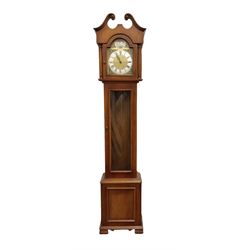 Twin train 20th century grandmother clock 