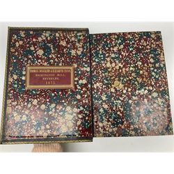 19th century The Illustrated Family Bible with Explanatory Critical & Devotional Commentary, published by  A Fullarton & Co, leather-bound with gilt decoration to cover, with the family register filled in for the Duggleby & Dunn family of Beverley