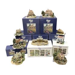 Eight Lilliput Lane models, including Ge