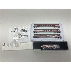 Hobbytrain 'N' gauge - OBB Railjet 175 Jahre Edition 4-tlg. mit BR1116 four car set; boxed