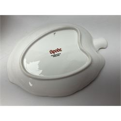 Large collection of Spode Campanula pattern ceramics, to include two cake plates, candle stick, vases bowls, planter, covered bon bon dish etc, many with boxes 