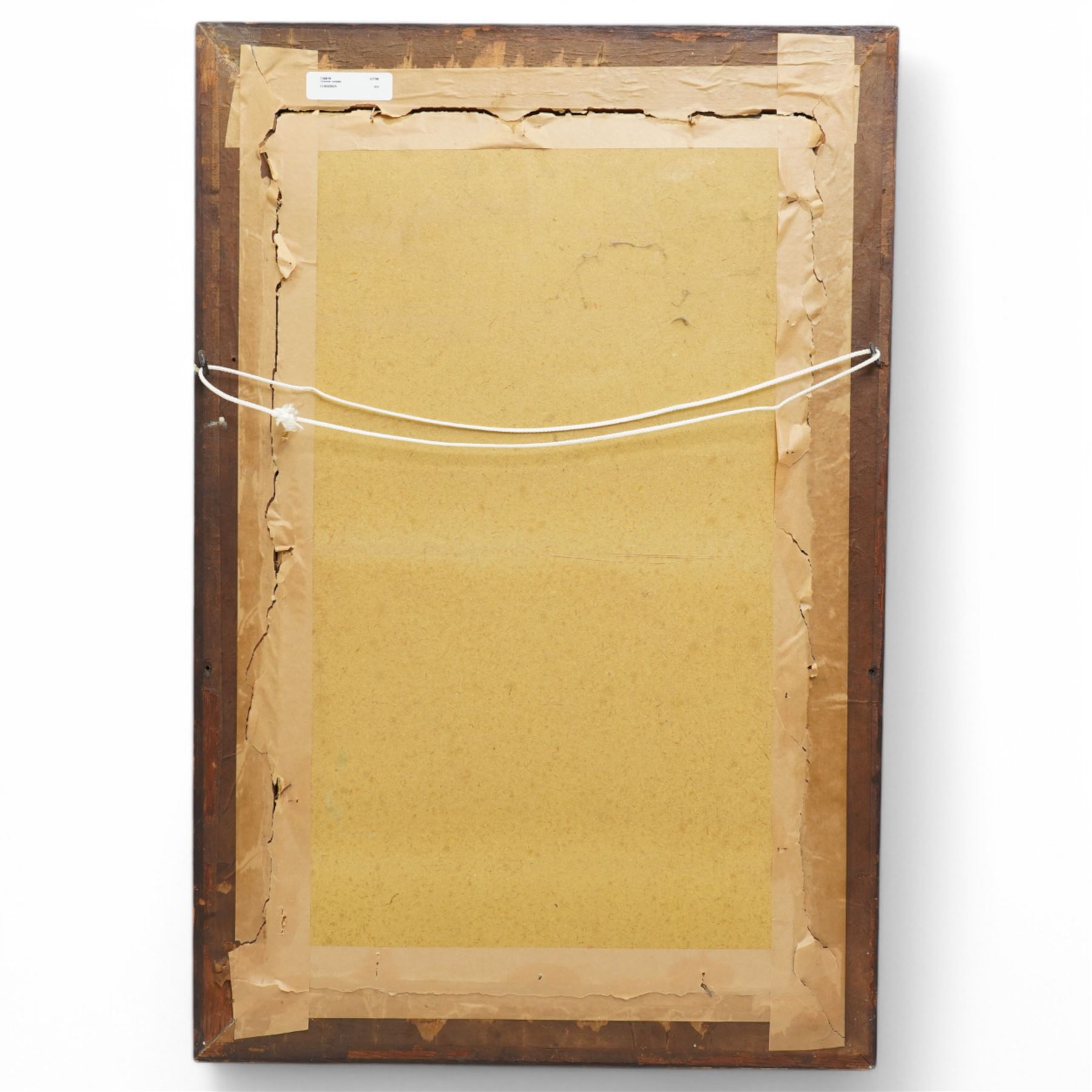 Victorian sampler by Margaret Harbert aged 9, dated 1848, worked with Lords Prayer verse within flowering vine border, framed, overall 67cm x 44.5cm 