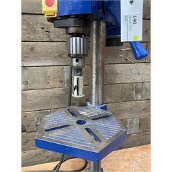 Record DMD28 1380rpm pillar drill and clamp  - THIS LOT IS TO BE COLLECTED BY APPOINTMENT FROM DUGGLEBY STORAGE, GREAT HILL, EASTFIELD, SCARBOROUGH, YO11 3TX