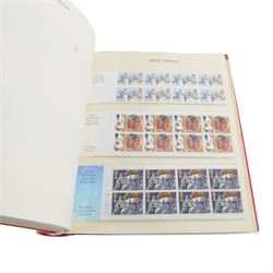 Queen Elizabeth II mint decimal stamps, including prestige booklets, booklet panes, etc, housed in eight Stanley Gibbons Windsor albums