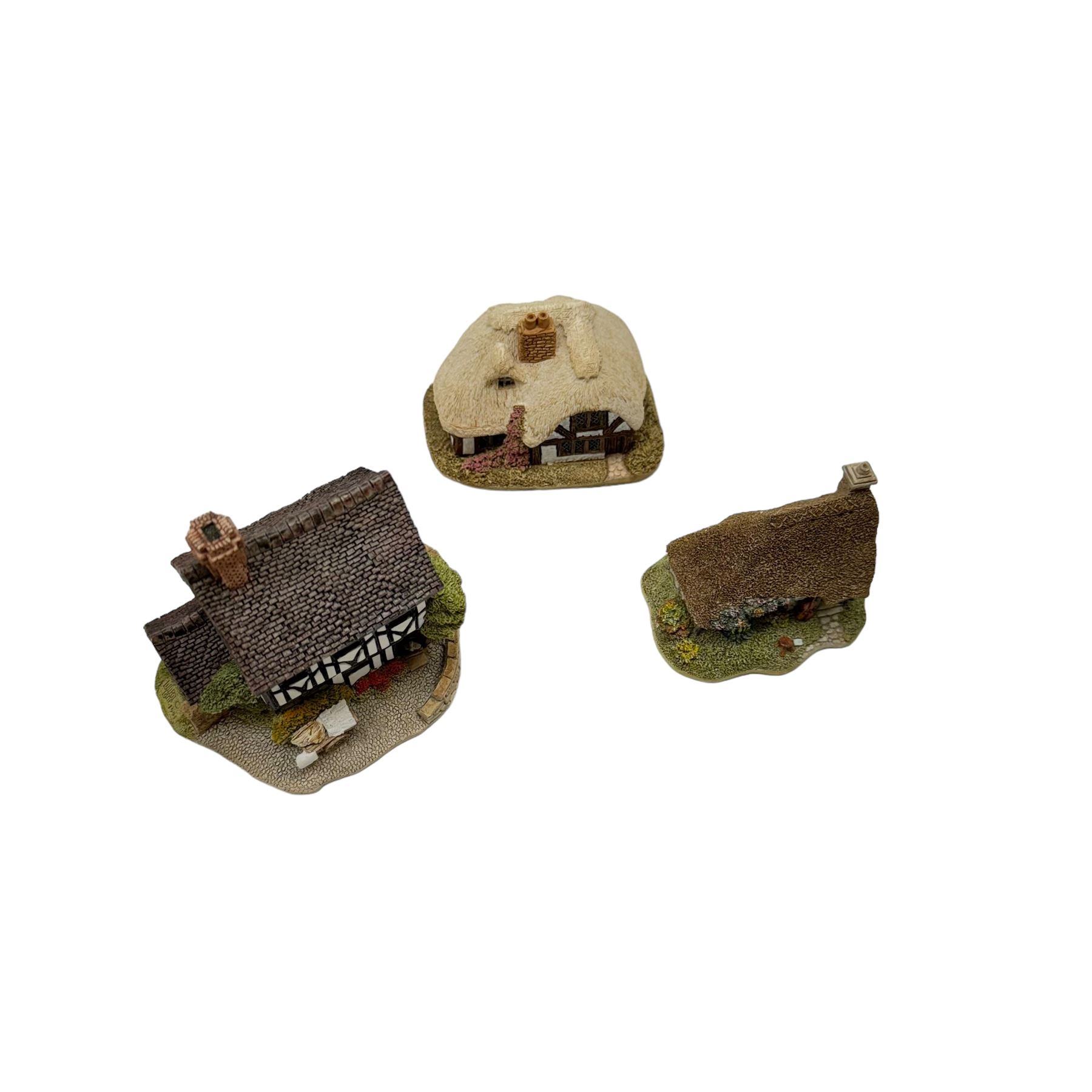 Twenty three Lilliput Lane Regional Collection models, including Bronte Parsonage 1985, Applejack Cottage 1994, Briary 1989 (version 2), Lapworth Lock 1991, etc, all boxed with deeds