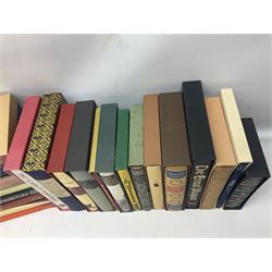 Folio Society; twenty two volumes, to include Wind in the Willows, The Scarlet Pimpernel, The Diary of Nobody, Jude the Obscure, The Great Plague etc 