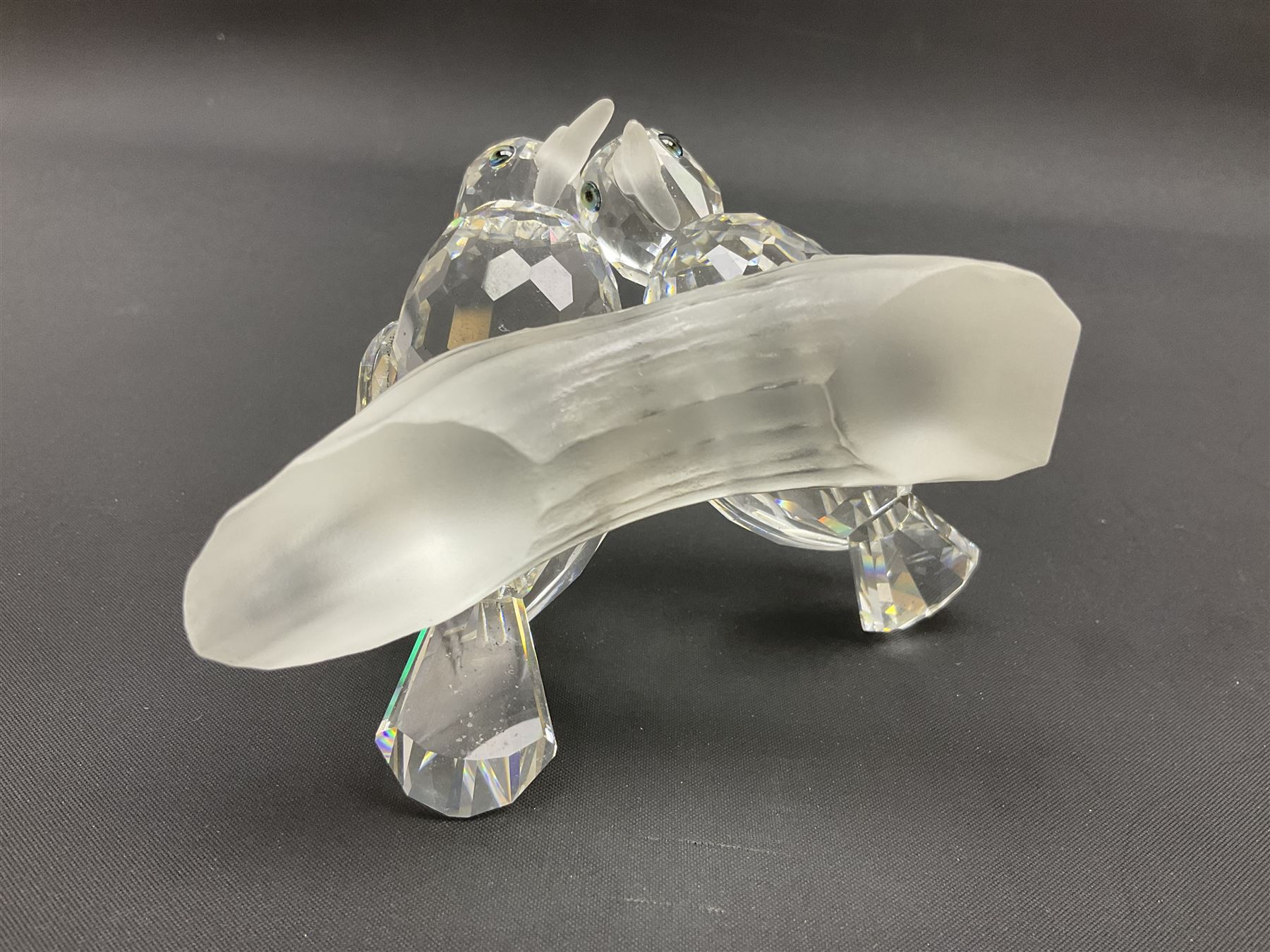 Fourteen Swarovski Crystal bird figures, to include toucan, mandarin duck, swans, parrot, cranes etc 